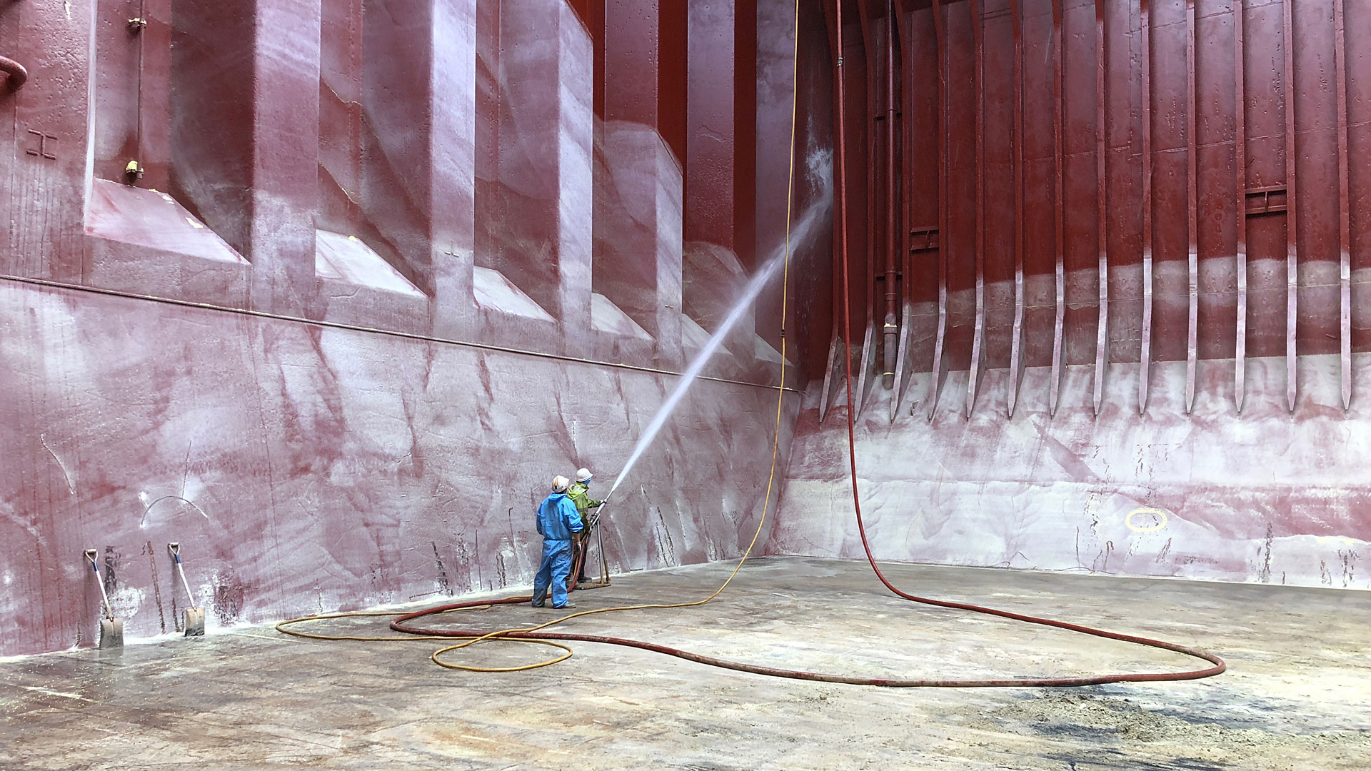 Ship cleaning